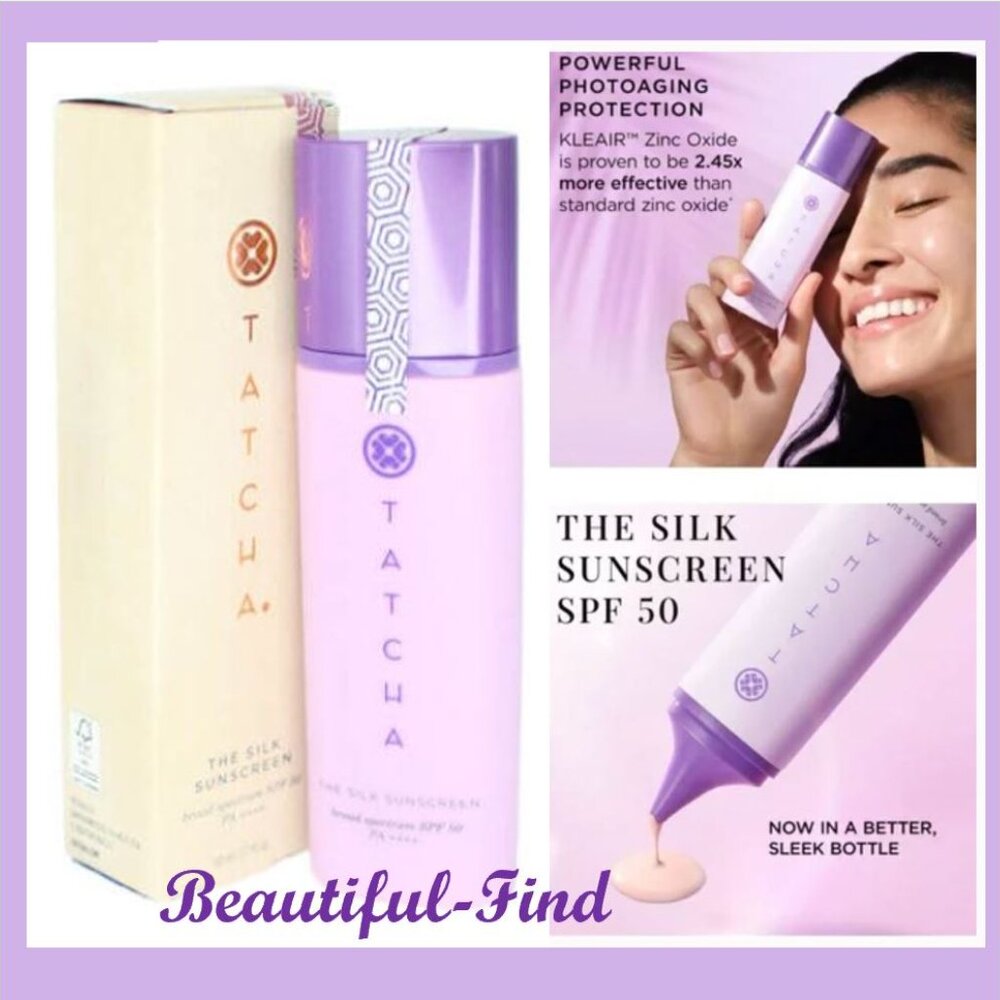 Tatcha The Silk Sunscreen SPF 50+ PA ++++ New In Box EXP 06/2026 Authentic